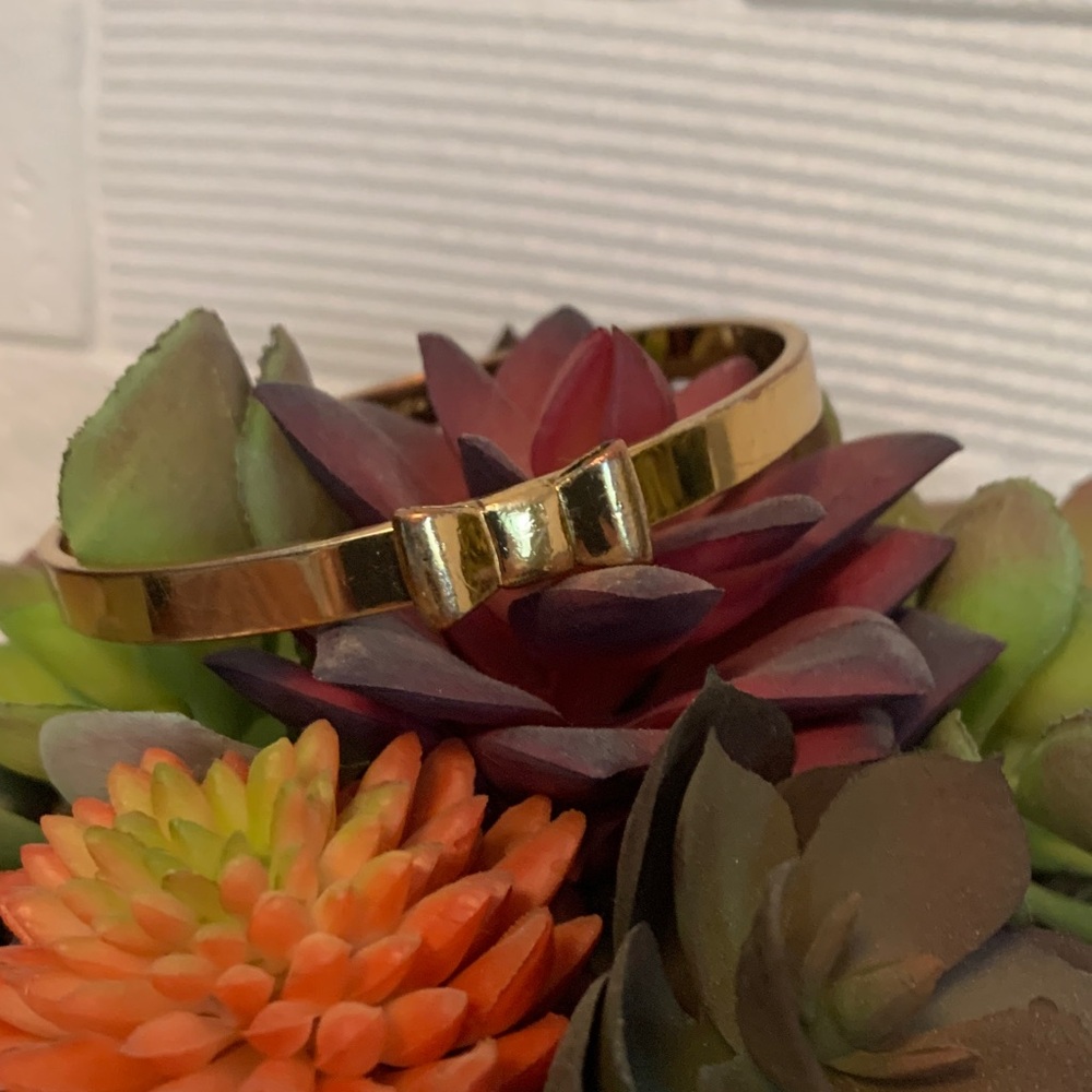 kate spade Gold Bow Bracelet